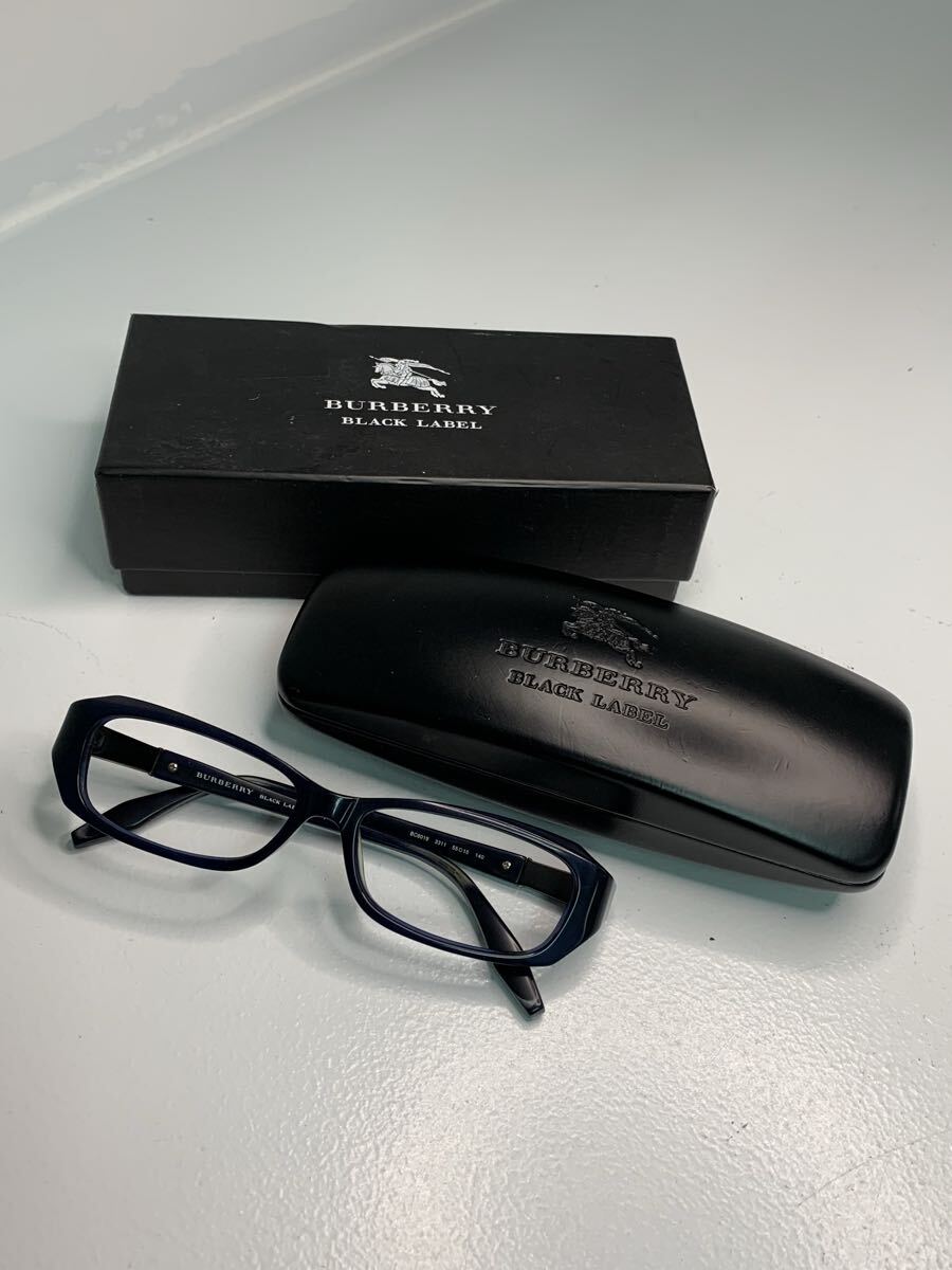 1円スタート 20889 BURBERRY メガネフレーム バーバリー 眼鏡 メガネ ケース付き めがね メンズ フレーム 服飾小物