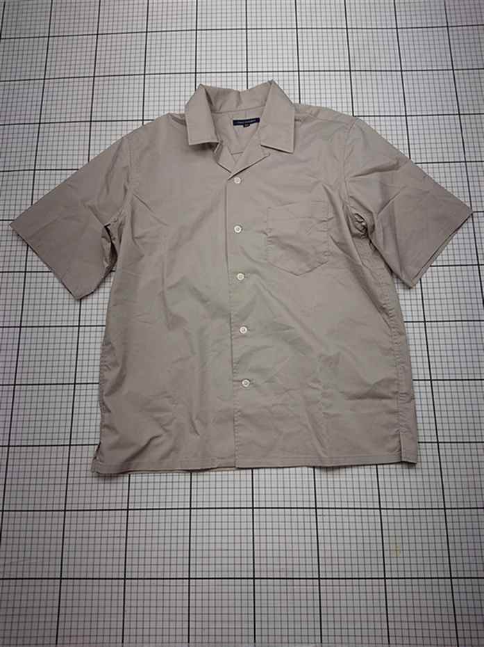 ◇ ⊂ アーバンリサーチ URBAN RESEARCH オープンカラーシャツ ベージュ系 38 メンズ E