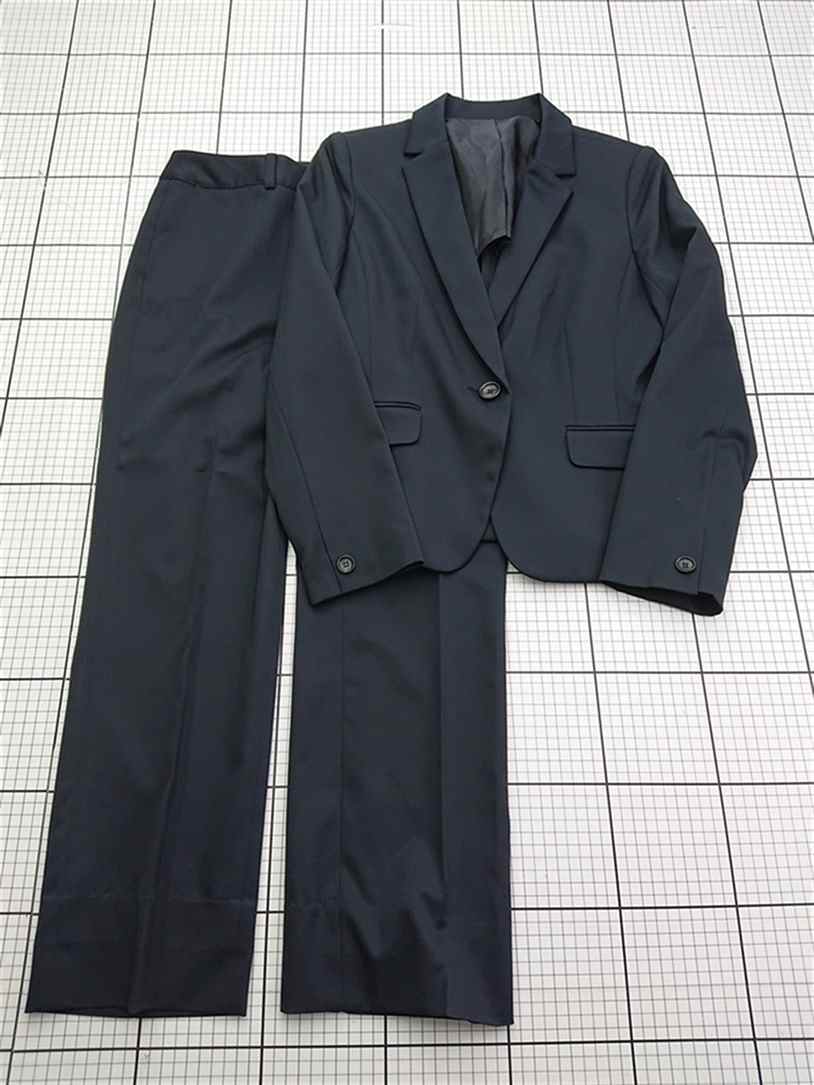◇ Θ ダージェ DARJE SH-4491 レディースパンツスーツ ネイビー系 11AR E