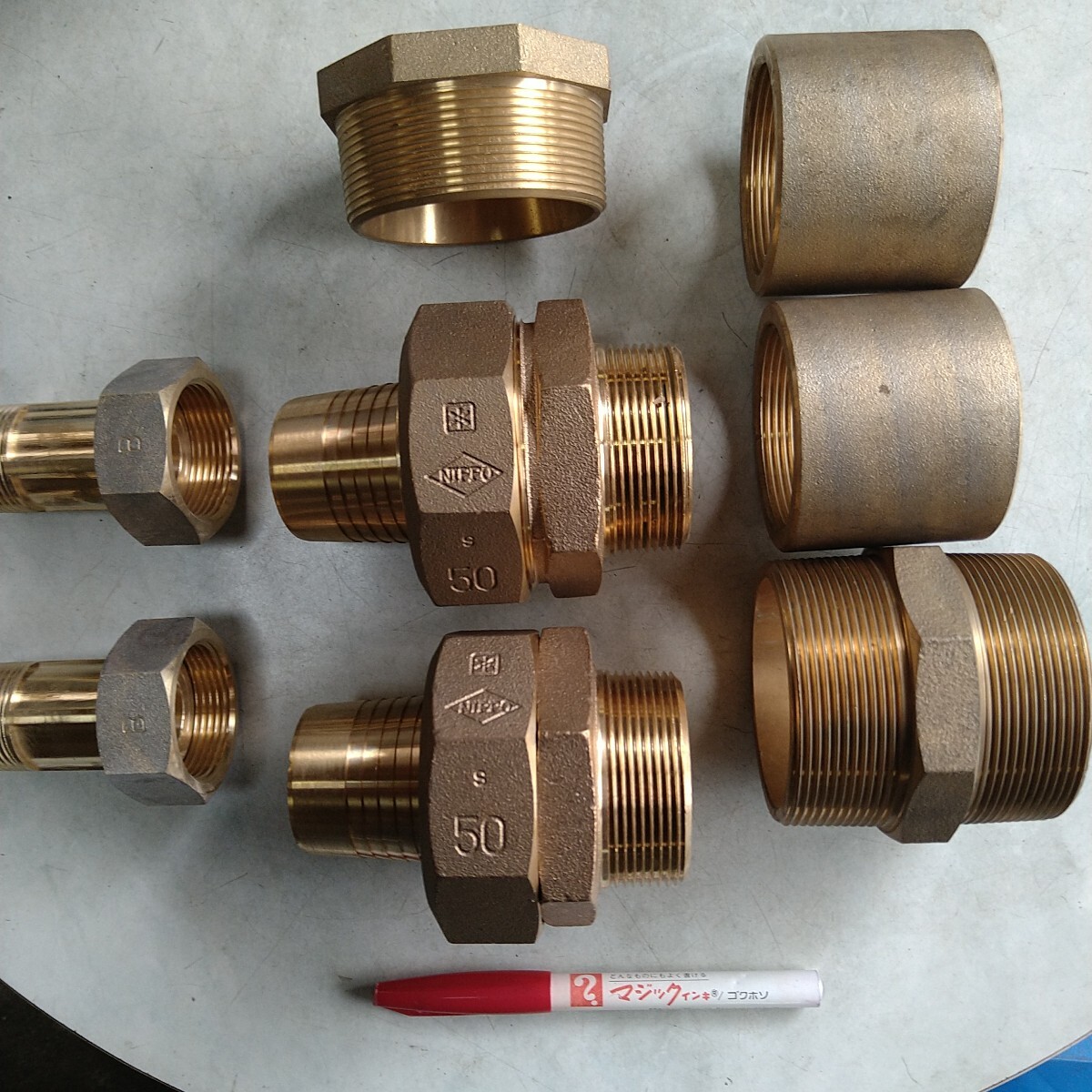 継手　NIPPO　 ニップル　ブッシング　大型継手　配管部材