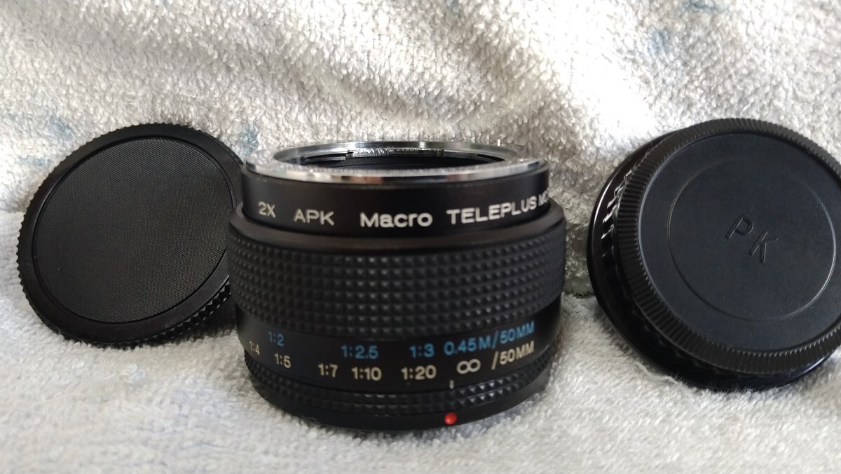 極美品　ペンタックス　テレプラス 2X APK　Macro TELEPLUS MC7　ほぼ未使用