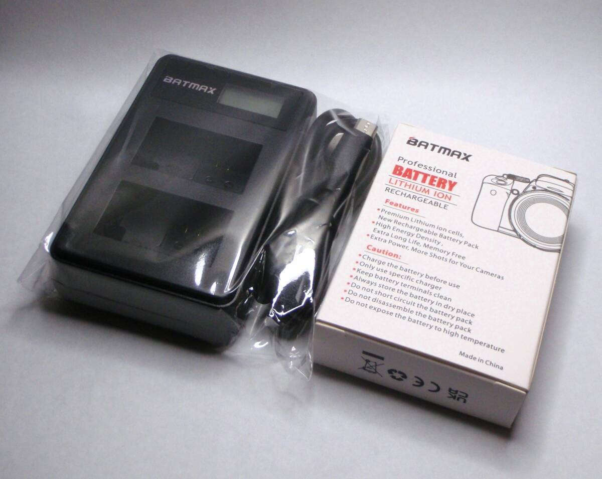 [JN310691Eq]●SONY NP-FW50互換品＋USB充電器Charger、Batmax社製 2000ｍAh、新品未使用【匿名配送】