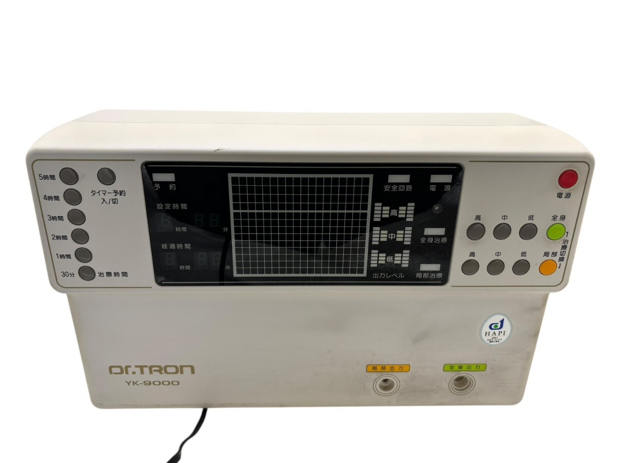Dr TRON ドクタートロン YK-9000 家庭用電位治療器 高圧電位治療器 本体のみ