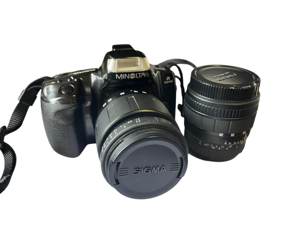 MINOLTA α101si 一眼レフ フィルム カメラ レンズセット TAMARON 28-80mm 28-70mm 