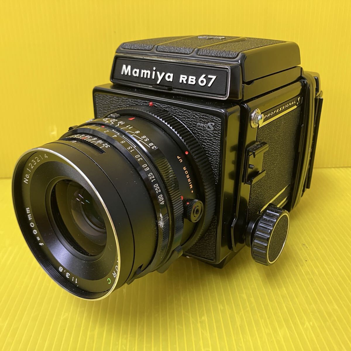小YB150 Mamiya RB67 PROFESSIONAL S No.C204882 MAMIYA-SEKOR C 1:3.8 f=90mm マミヤ 中判カメラ フィルムカメラ マニュアルフォーカス 