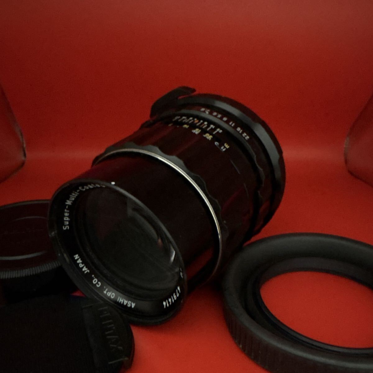 富YA978 PENTAX super-multi-coated TAKUMAR/6×7 F2.8/150 ペンタックス 中判 レンズ