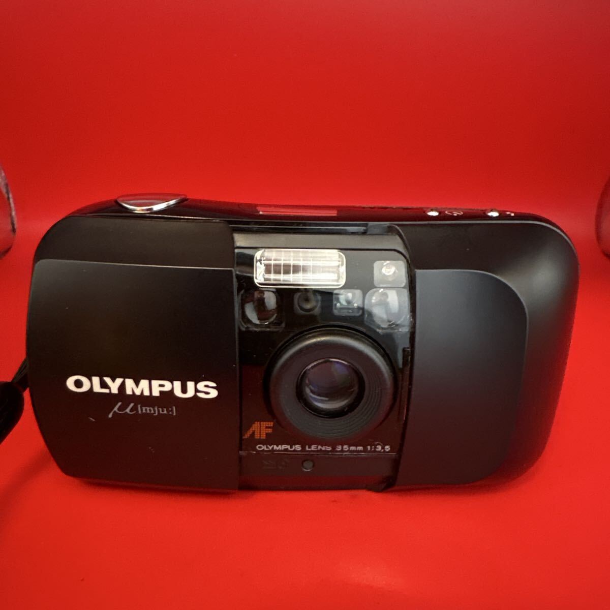 塩YA988 状態良好 OLYMPUS μ mju 35mm F3.5 コンパクトフィルムカメラ