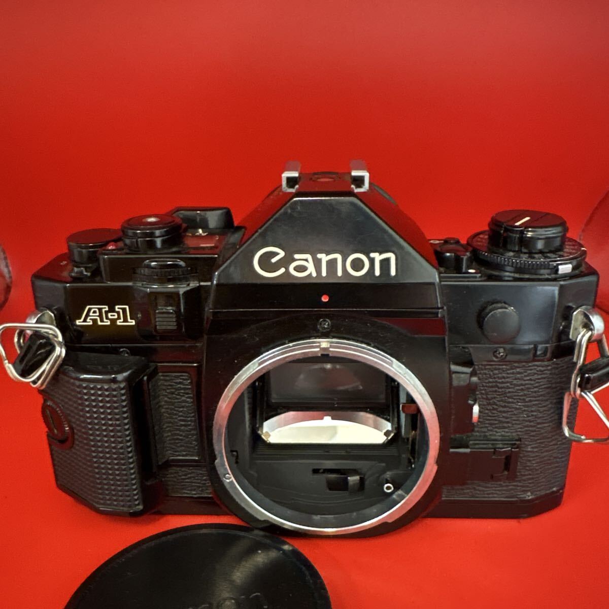 塩YA902 Canon A-1 フィルム一眼レフカメラ ボディ ブラック
