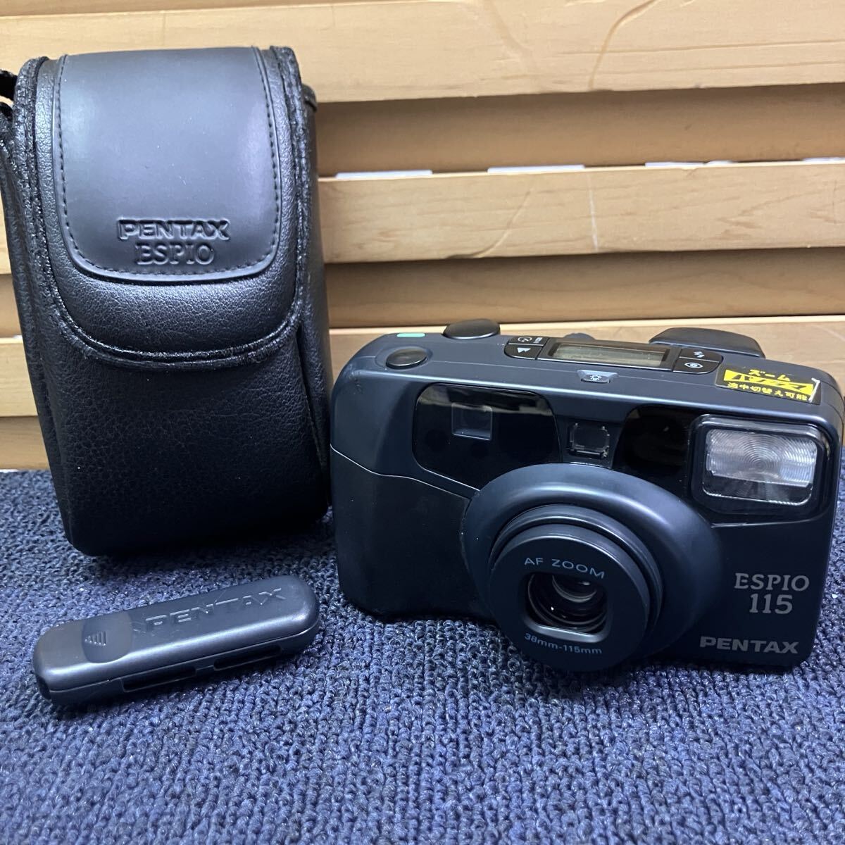 塩YA117 PENTAX ESPIO 115 7604424 38-115mm ペンタックス コンパクトカメラ フィルムカメラ 中古品