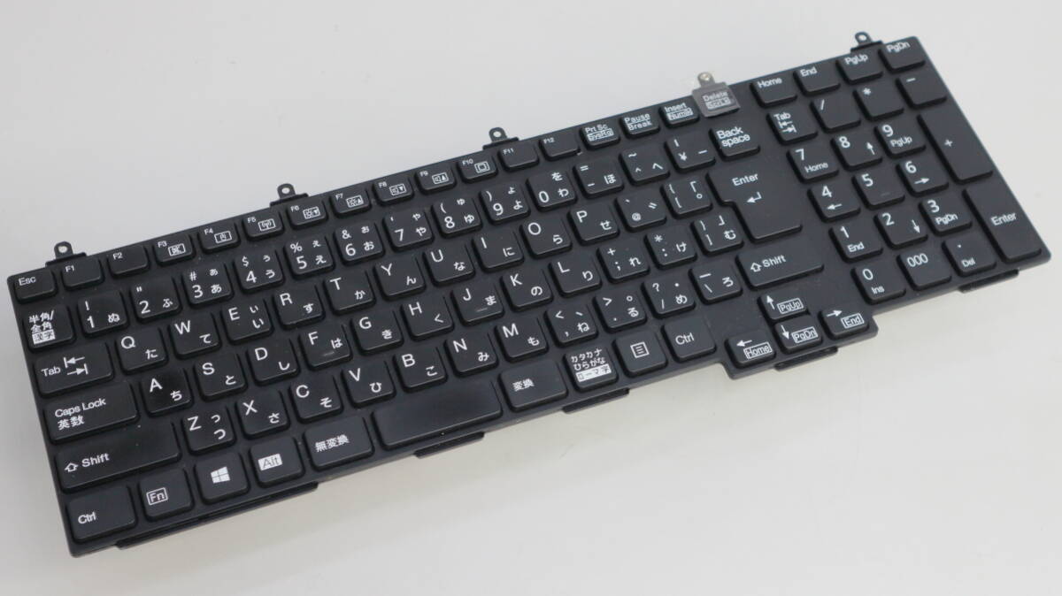 【純正】富士通 FMV LIFEBOOK用 日本語キーボード / LIFEBOOK A574等 / テンキー付 / 中古品