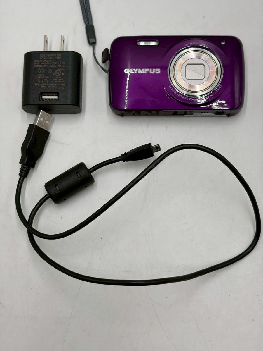 # OLYMPUS オリンパス デジタルカメラ デジカメ VH-210 パープル