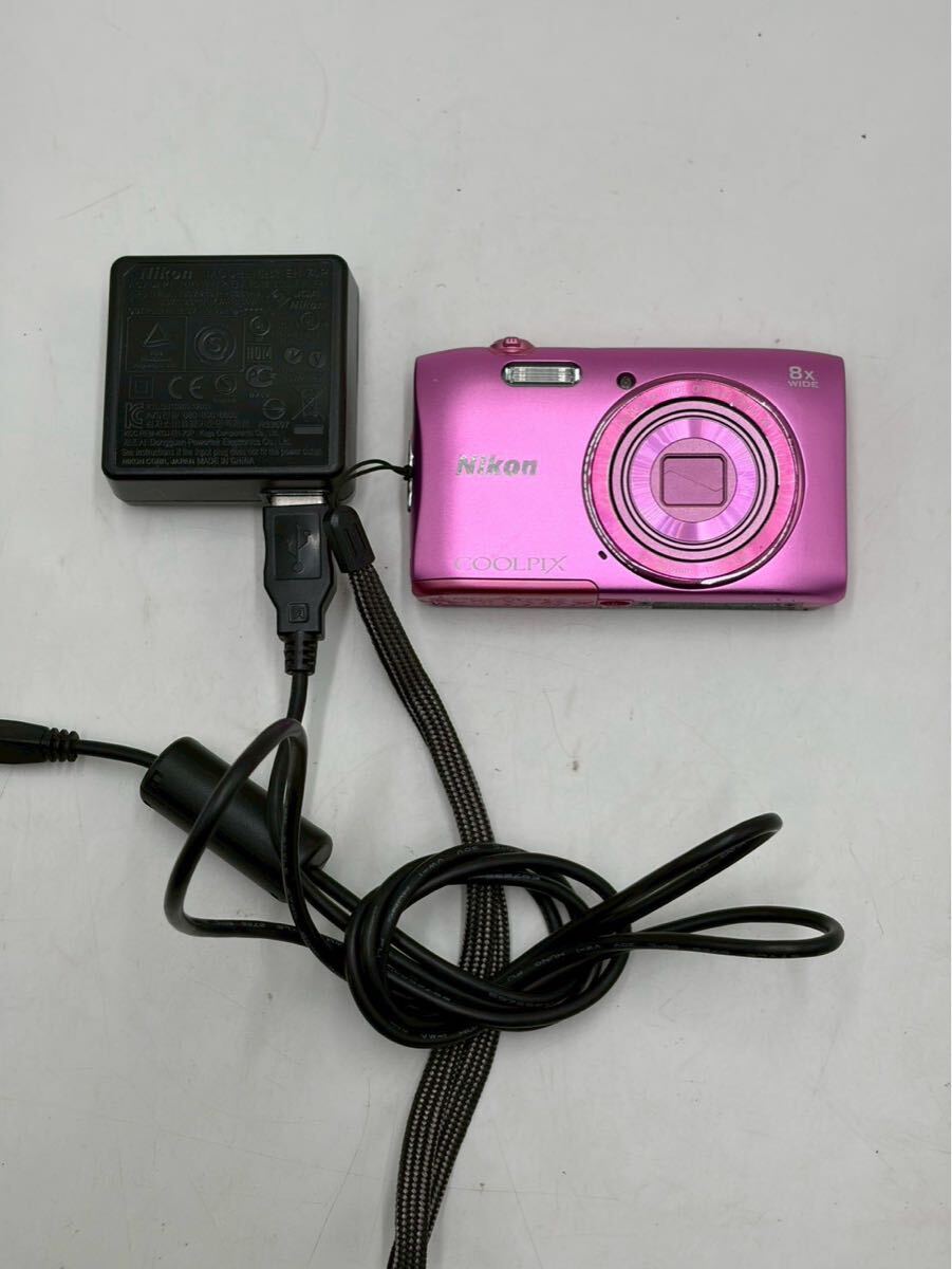 # Nikon ニコン COOLPIX デジタルカメラ デジカメ S3600 ピンク