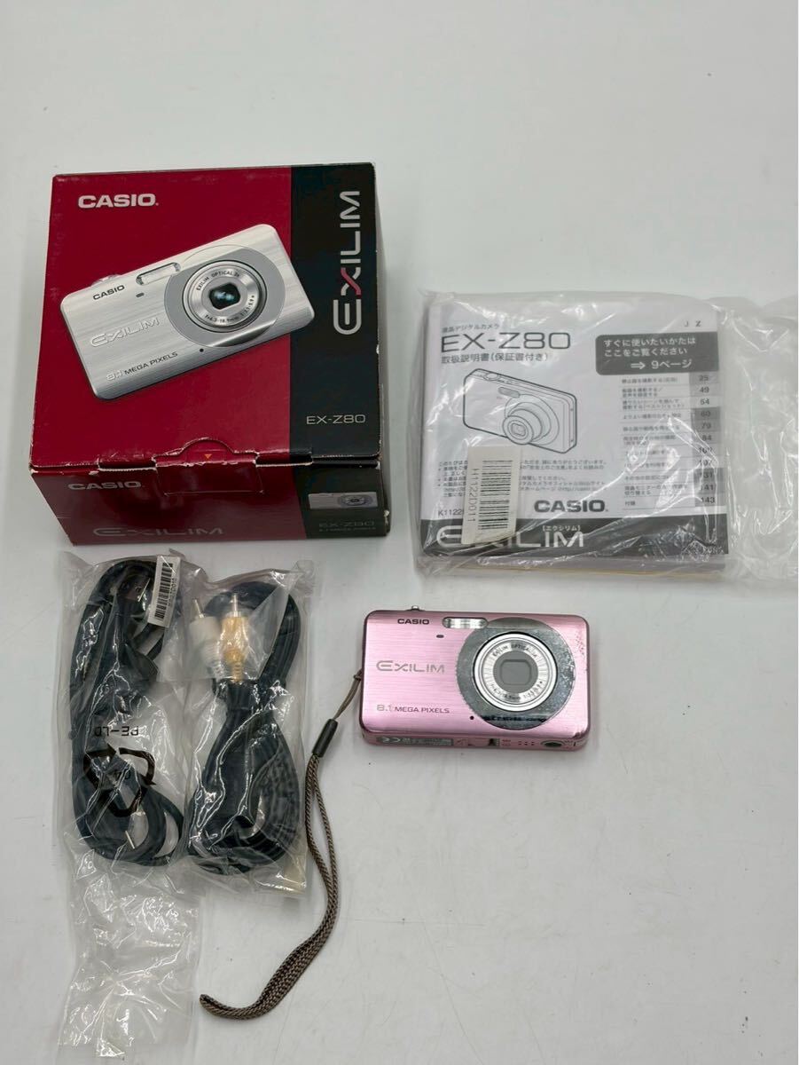 # CASIO カシオ EXILIM エクシリム デジタルカメラ デジカメ EX-Z800 ピンク