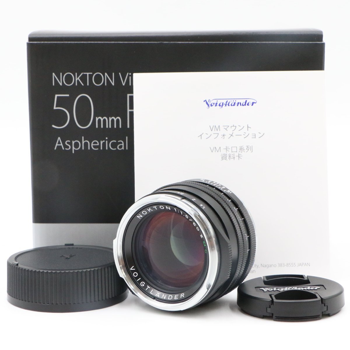 【ほぼ新品】Voigtlander Nokton Vintage Line 50mm F1.5 Aspherical II VM MC for Leica フォクトレンダー