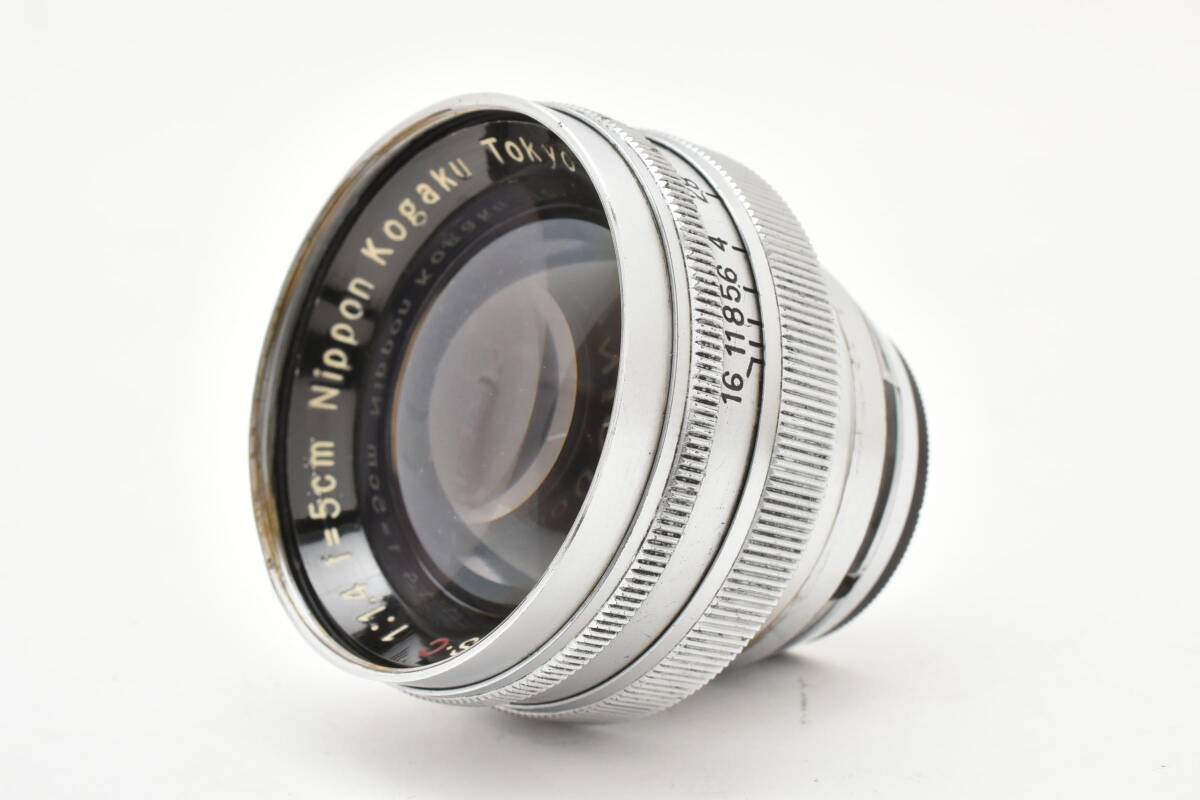 ニコン Nikon 日本光学 Nippon Kogaku Tokyo NIKKOR-S.C 5cm F1.4 Sマウント 12802