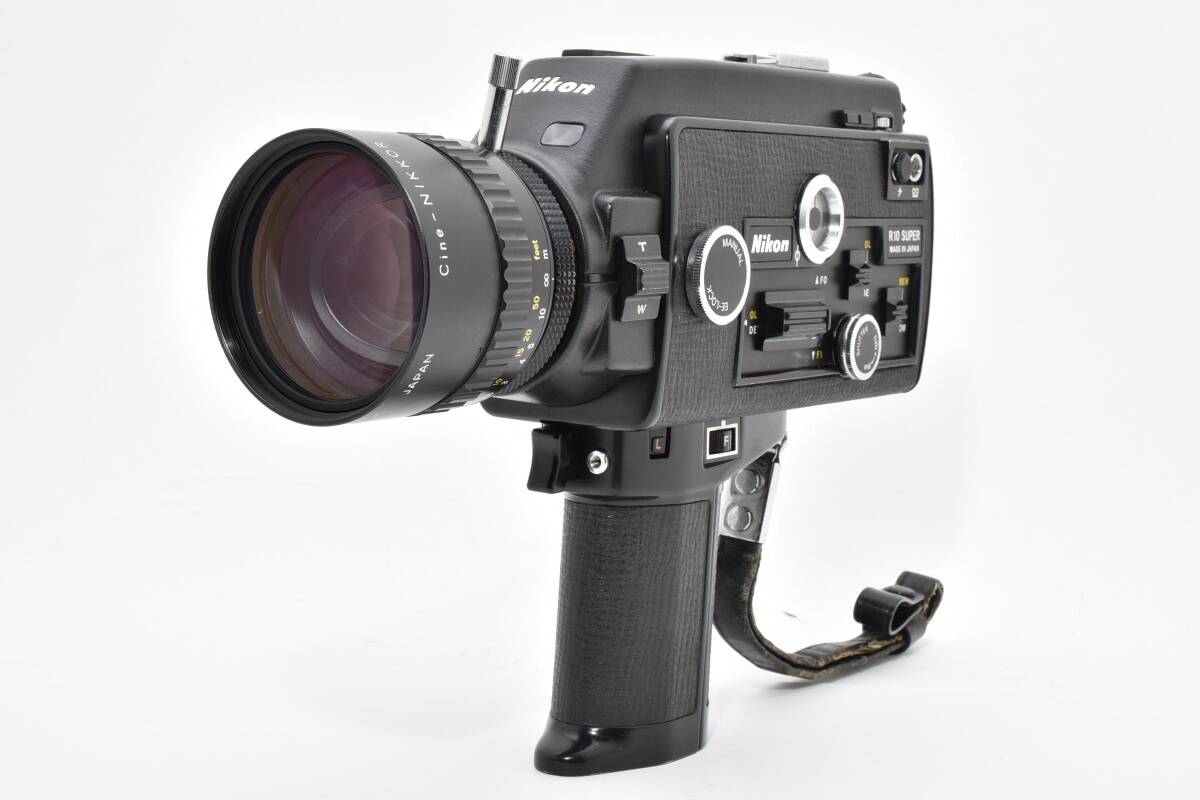 ニコン Nikon R10 SUPER Cine-NIKKOR Zoom・C Macro 1:1.4 f=7-70mm 8mm フィルムカメラ 現状品 13601