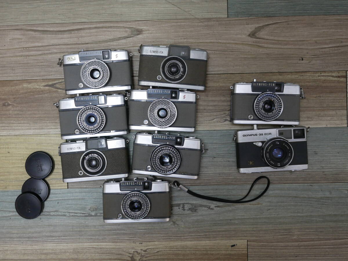 ⑦ OLYMPUS-pen オリンパスペン コンパクトフィルムカメラ pen-ee ees-2 ee-2 