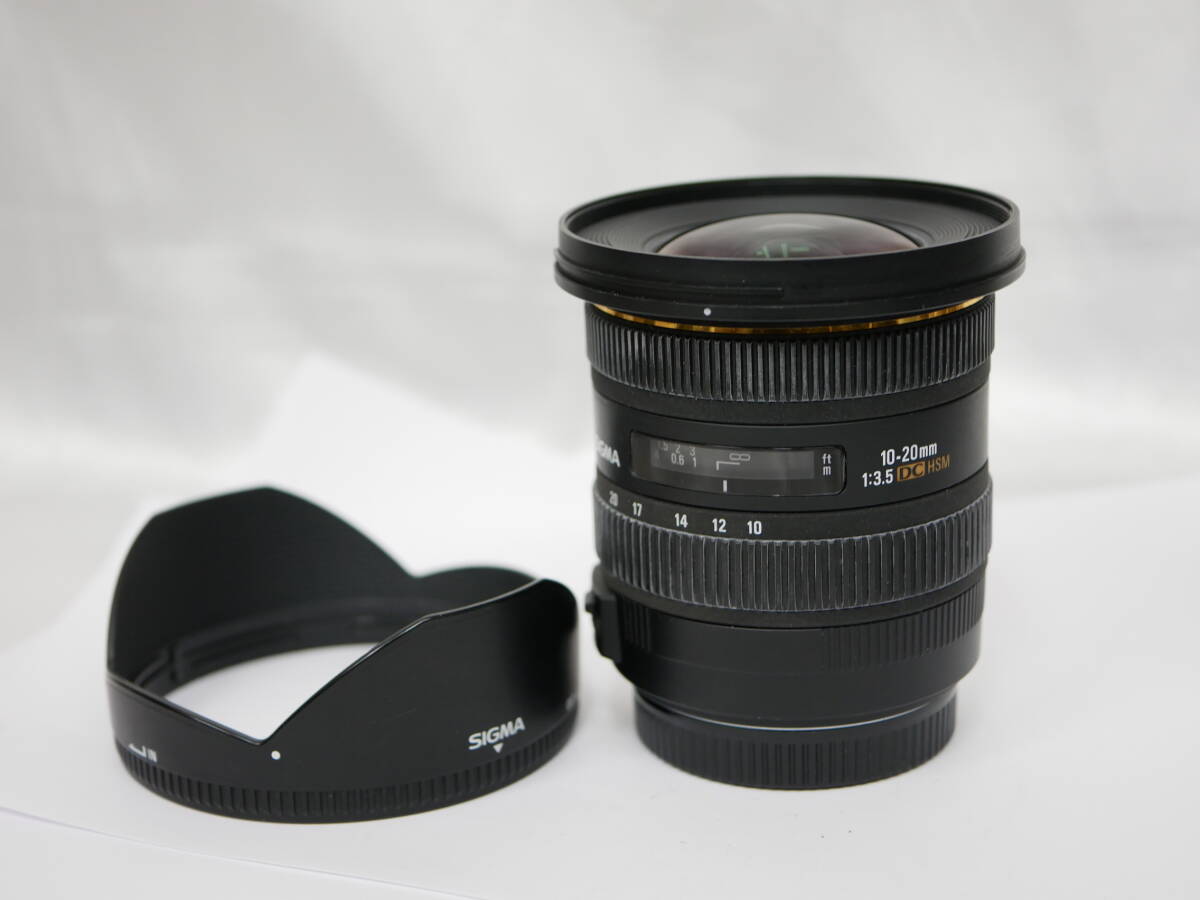 #2171-1 SIGMA EX 10-20mm F3.5 DC HSM afレンズ シグマ キャノンEFマウント