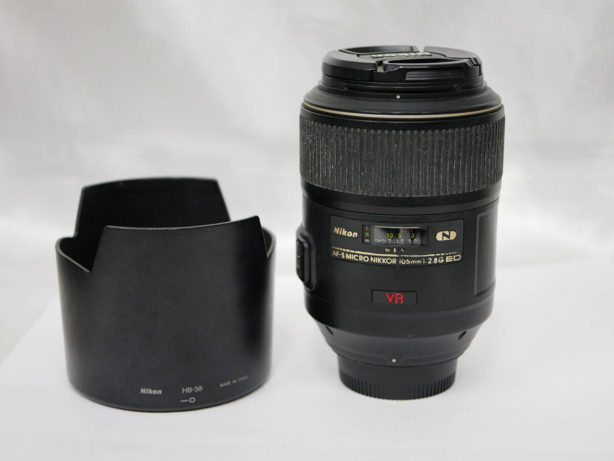 #2133 NIKON AF-S 105mm F2.8G ED N VR ニコン micro-nikkor マイクロニッコールレンズ