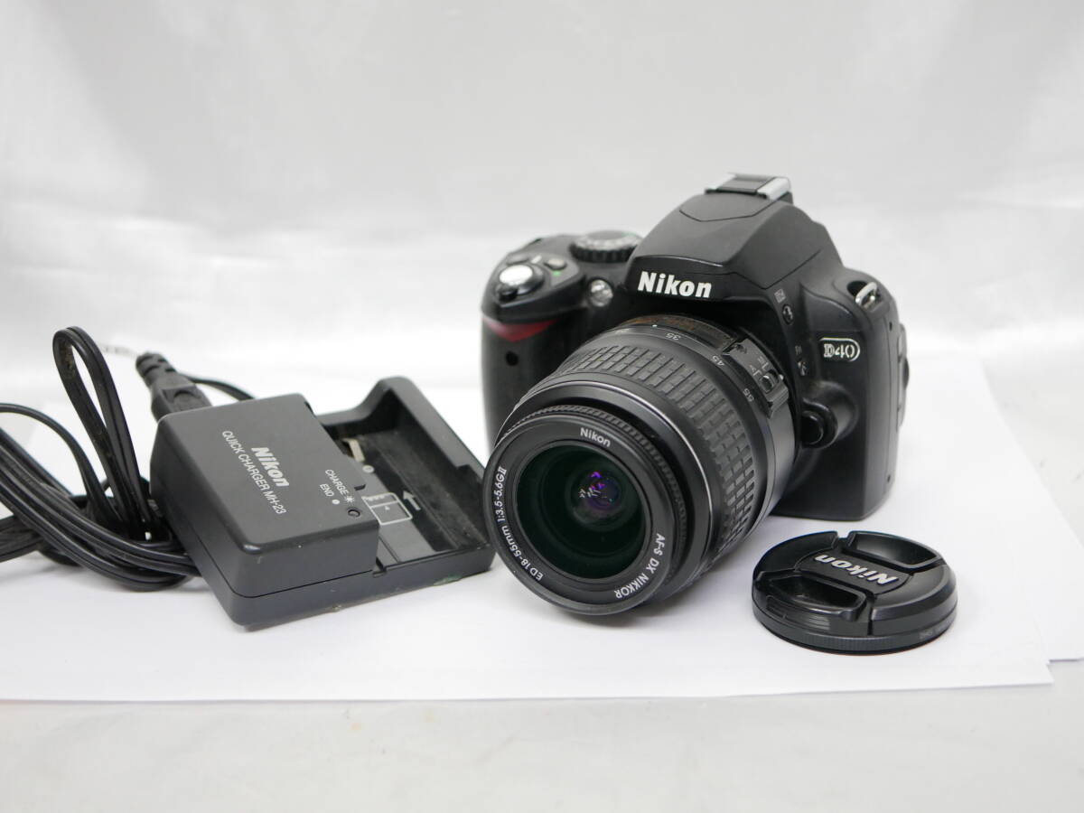 #2350 NIKON D40 AF-s 18-55mm ニコン デジカメ