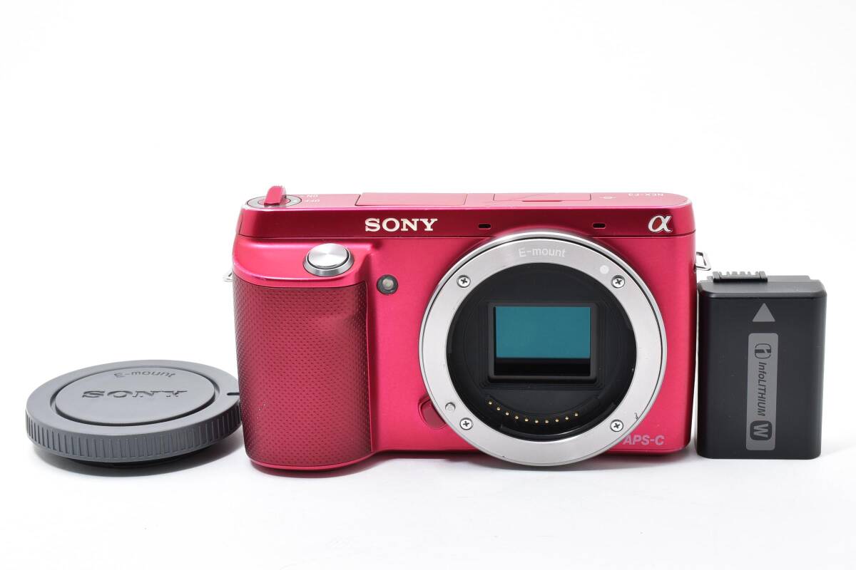 1円オークション★【良品】SONY/ソニー α NEX-F3 ミラーレス一眼カメラ デジタルカメラ ボディ 【動作確認済】#2801135