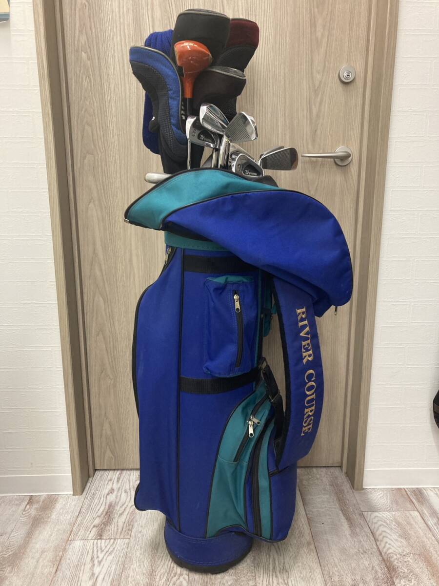 RIVER COURSE キャディバッグ Toe-Heel Balance アイアン モメンタス スイングトレーナー エナ ゴルフ ENA ドライバー ゴルフクラブセット