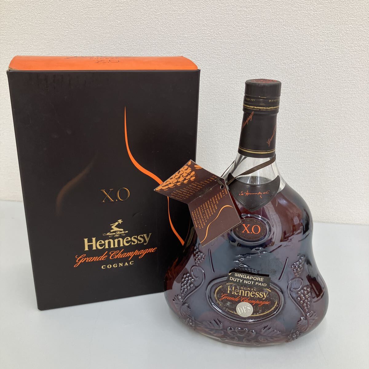 【新771603】洋酒 Hennessy XO ヘネシー XO グランドシャンパーニュ 1L 1000ml