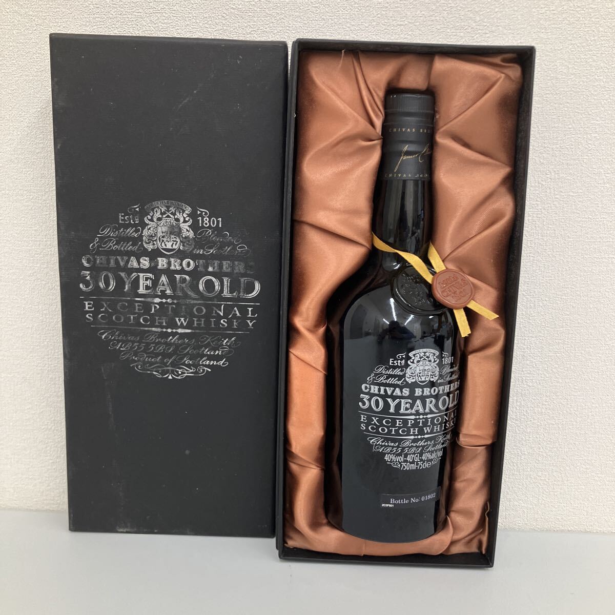【新771603】洋酒 シーバスブラザーズ 30年 750ml