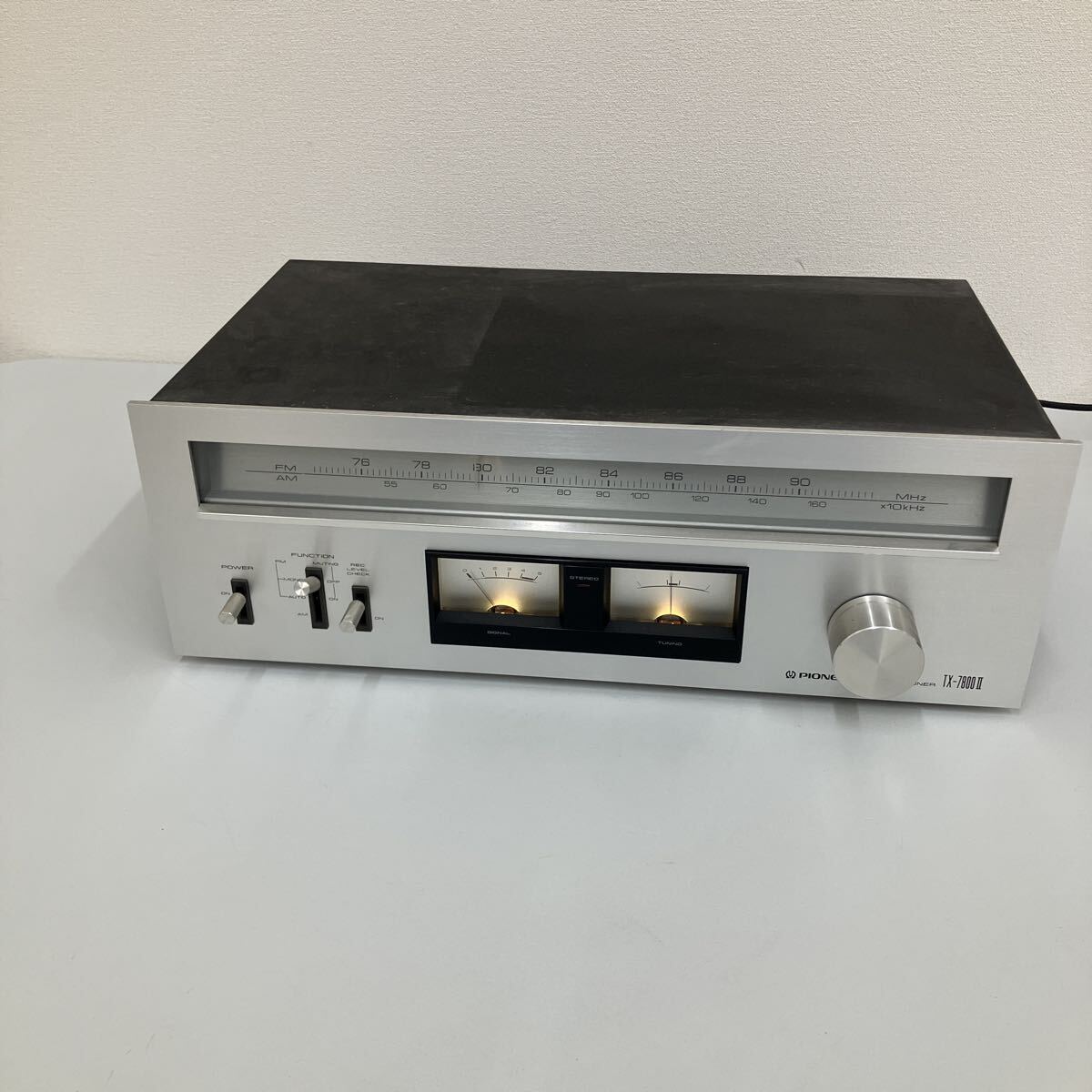 【新771598】 PIONEER パイオニア ステレオチューナー TX-7800II 通電確認済