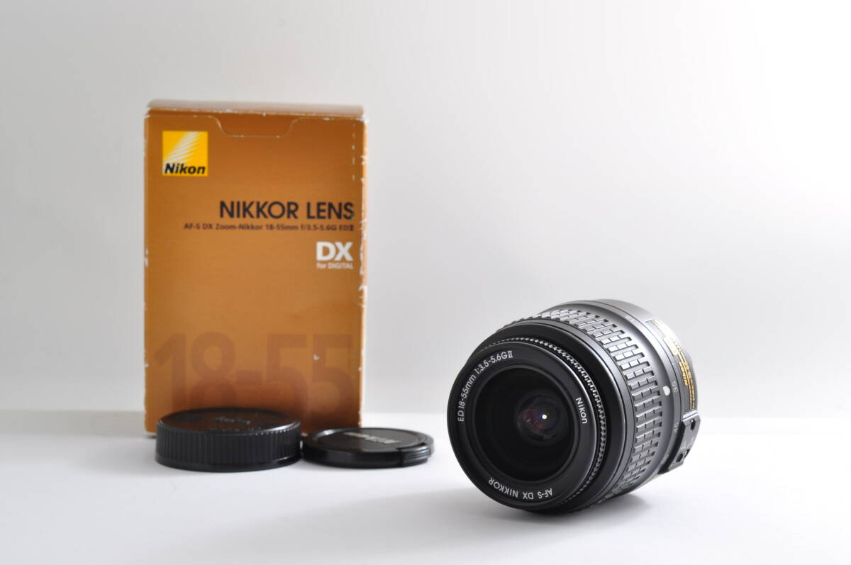 【XB2008E】Nikon AF-S DX Nikkor 18-55mm f/3.5-5.6 G II ED ニコン レンズ