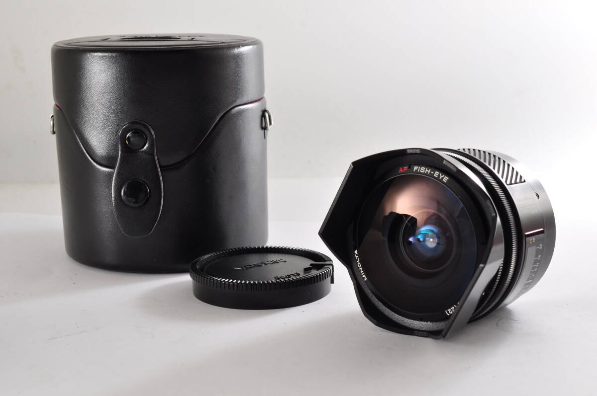【XB1621】Minolta AF Fish-Eye 16mm f/2.8 ミノルタ レンズ