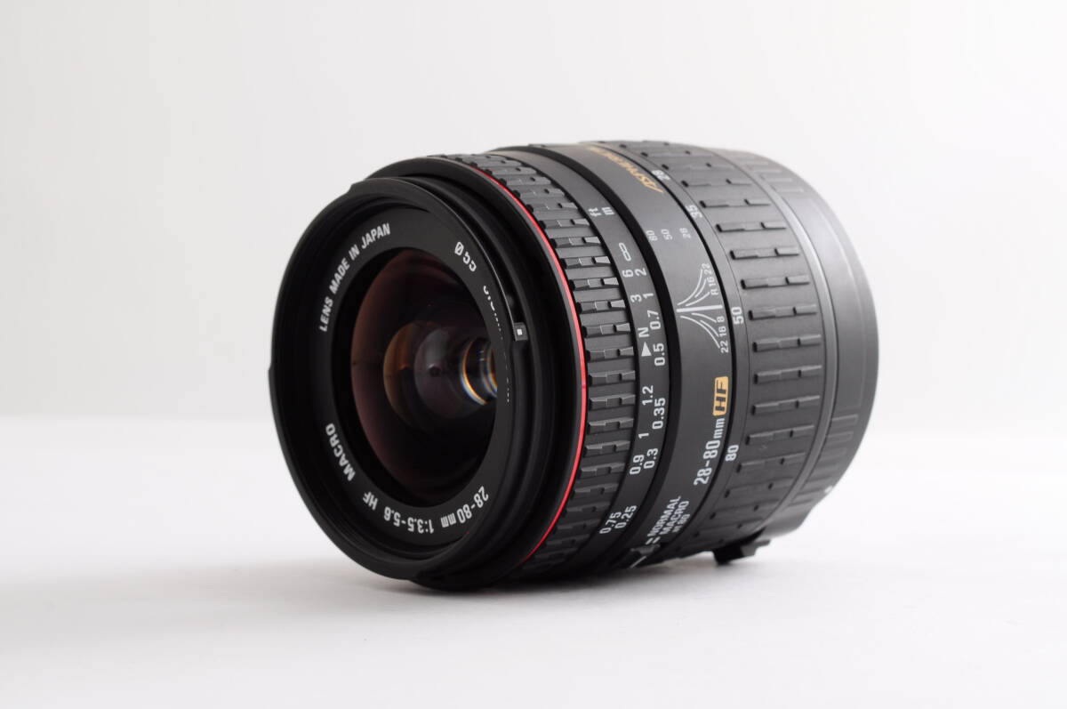【XB2176C】Sigma Zoom 28-80mm f/3.5-5.6 HF Macro シグマ レンズ