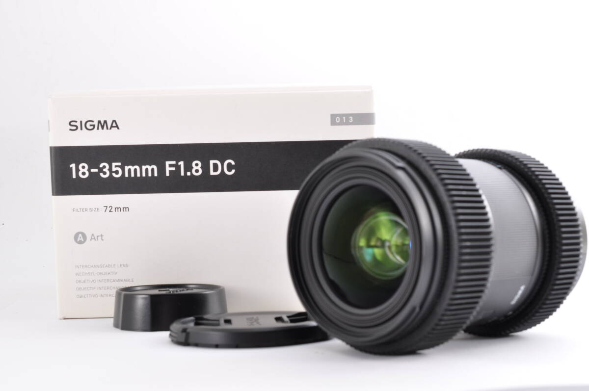 【XB0994】Sigma 18-35mm f/1.8 DC for Canon シグマ レンズ