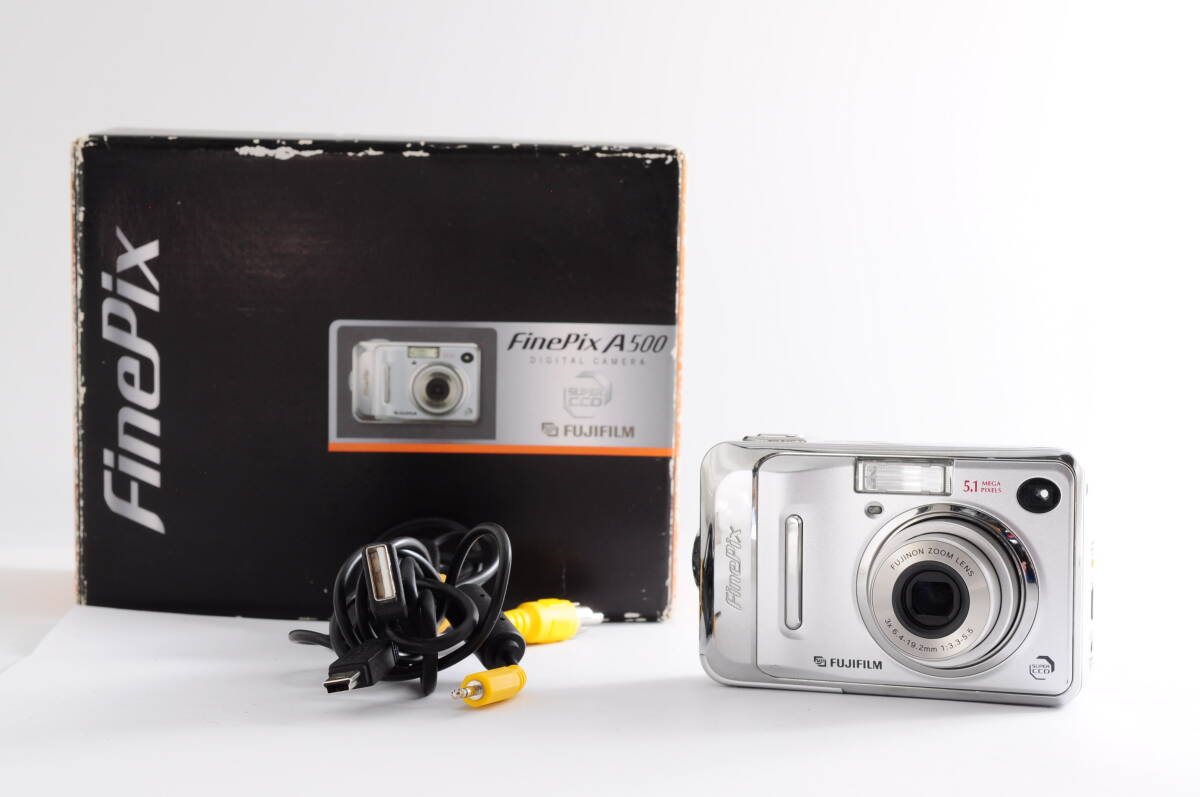 【XB1979】Fujifilm Finepix A500 富士フィルム ファインピクス デジカメ
