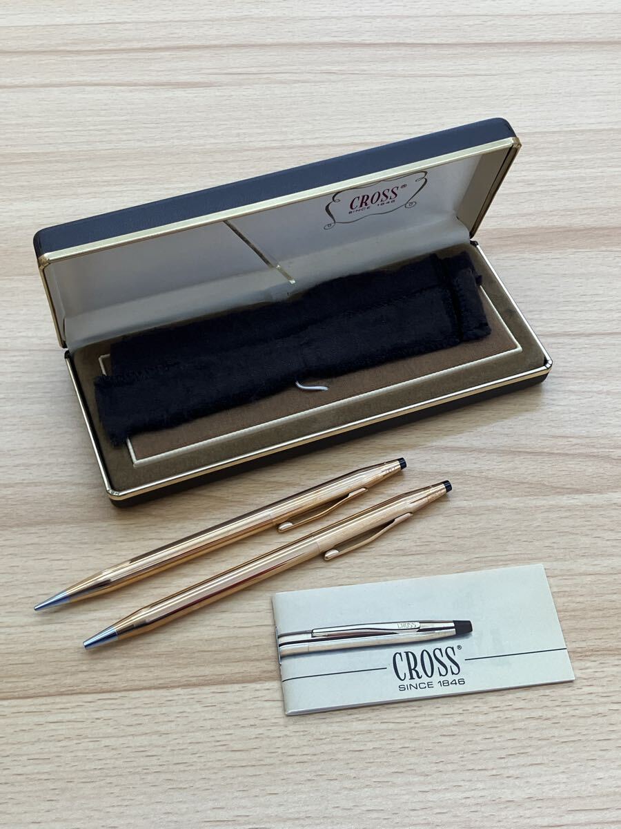 【新771596】 CROSS クロス ボールペンセット 筆記用具 文房具 筆記未確認 ジャンク品