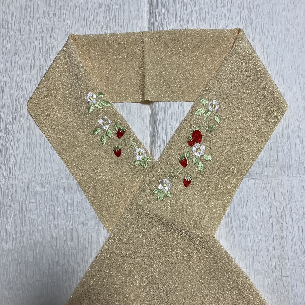 半衿 刺繍 和装小物