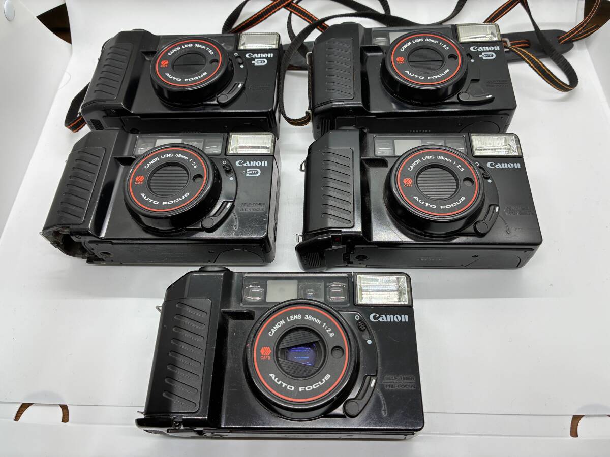 90#99★５個まとめ★キヤノン CANON AUTOBOY2 QUARTZ DATE × 3 / AUTOBOY2 × 2 ジャンク #262
