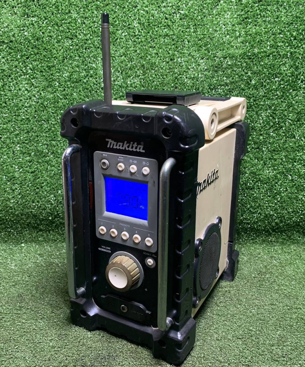 静)確認動画有★makita/マキタ 充電式ラジオ MR100 ※本体のみ 領収OK直引取可 t0321-8