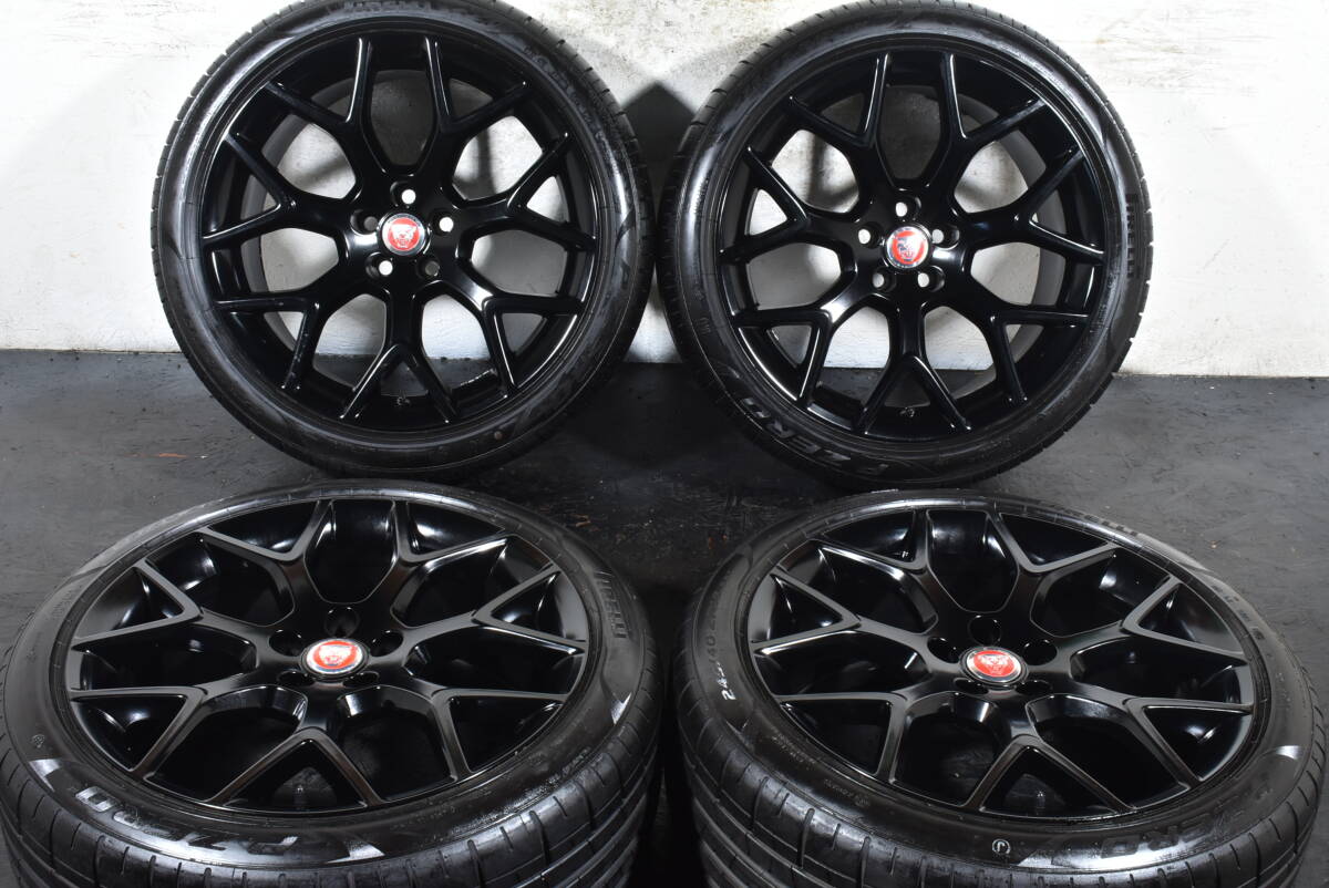 ☆ジャガー F-TYPE Fタイプ クーペ 純正 OP 19インチ☆スタイル7013☆PCD108 8.5J +49 9.5J +27☆ピレリ P-ZERO☆245/40R19 275/35R19☆
