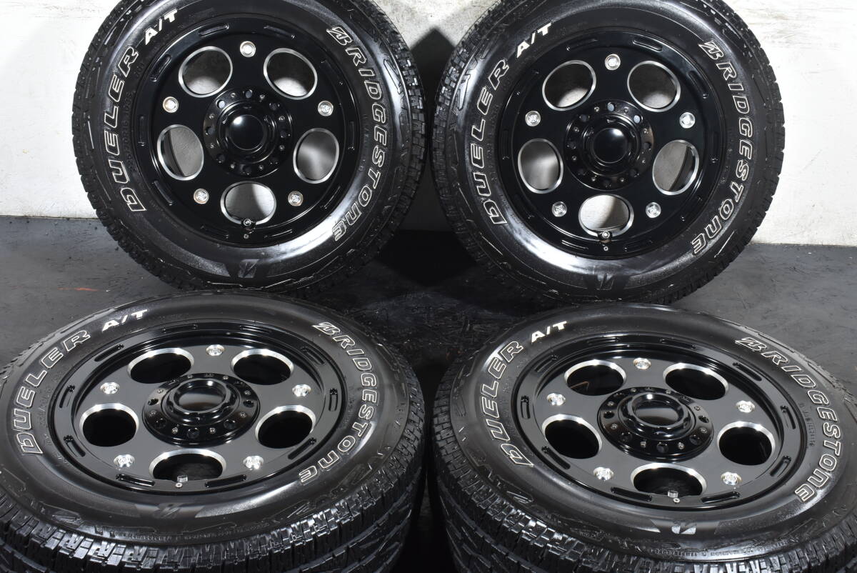 ☆売切☆クリムソン MG デーモン 16インチ☆PCD114.3 7J +38☆ブリヂストン デューラー A/T☆225/70R16☆デリカ D5 RAV4 エクストレイル☆