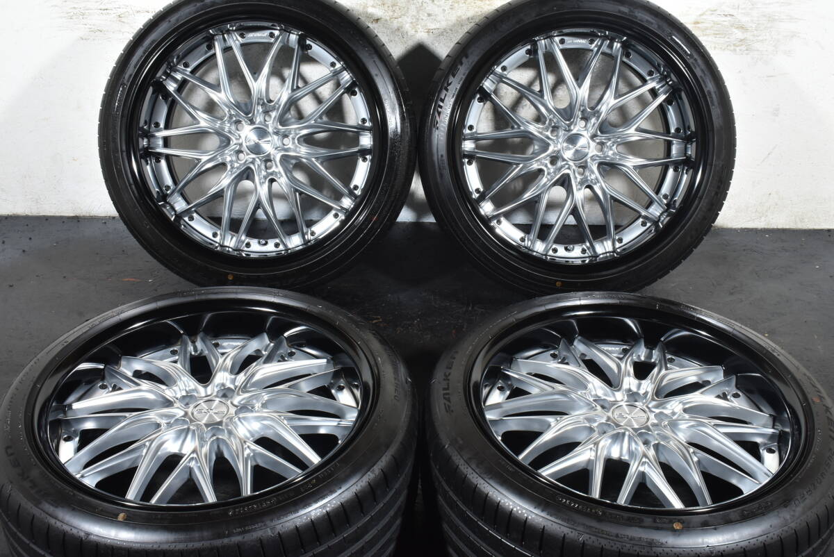 ☆WORK シュバート クヴェル 20インチ☆PCD112 9J +20 10J +30☆ファルケン アゼニス FK520L☆245/40R20 275/35R20☆BMW G11 G12 ベンツ☆