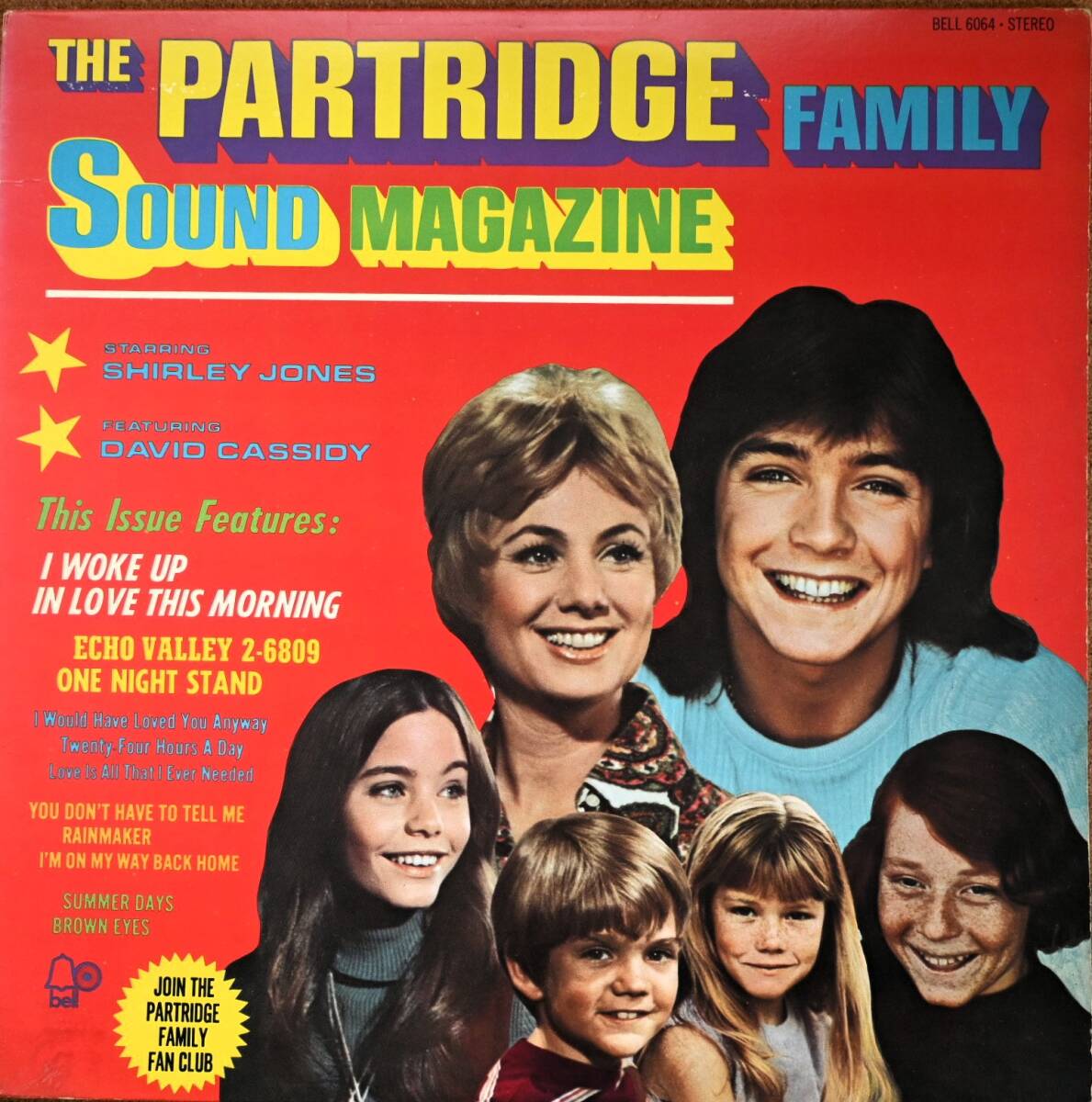 パートリッジ・ファミリー Partridge Family Sound Magazine LP US盤 BELL6064 David Cassidy 名盤