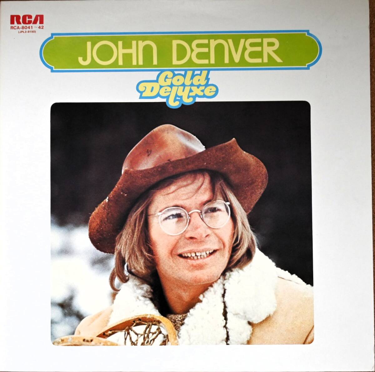 John Denver Gold Deluxe 2LP RCA-8041-42 国内盤 ベスト盤 名曲集 カントリーロード原曲収録 名盤
