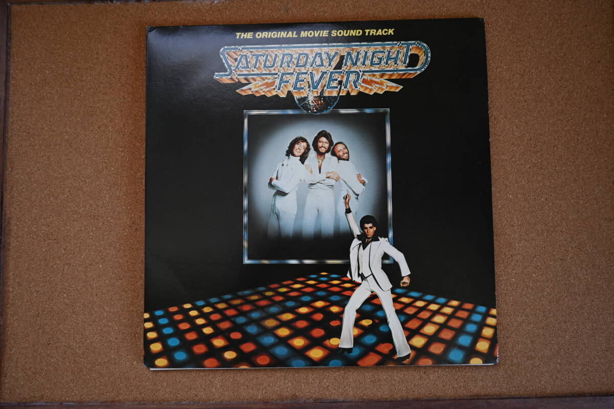 初版 US盤 LP2枚組 サタデーナイトフィーバー Bee Gees RSO