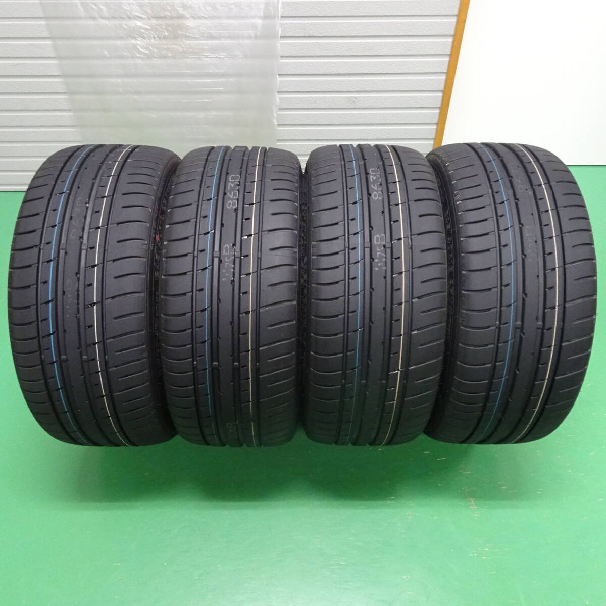 ★2025年6月納車・送料3600円～ 新車外し ダンロップ 245/40R18・WRX STi VAB / WRX S4 STi / WRX S4 D型 純正タイヤ 4本セット