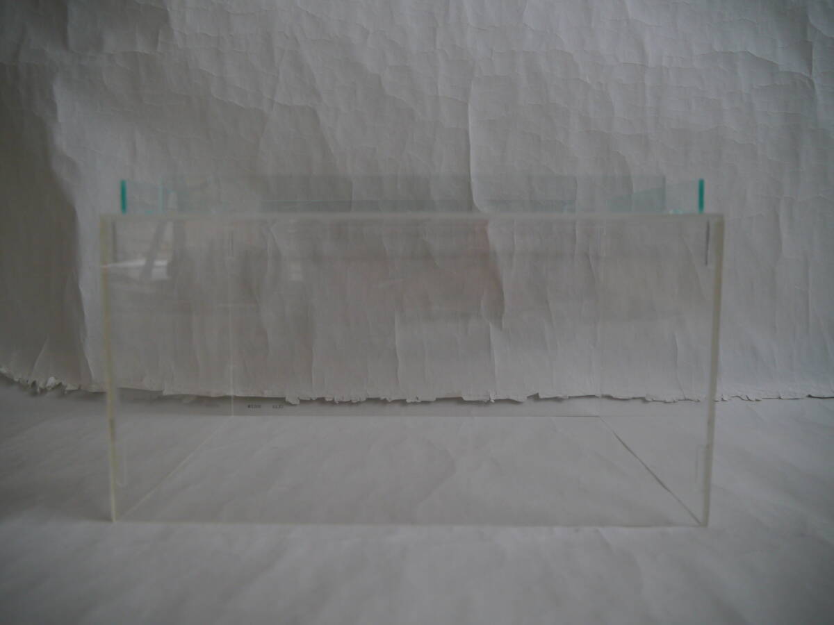 【中古】透明アクリル製コレクションケース コレクションボックス ディスプレイ 18x24.7x12.5cm プラモデル・フィギュア・LEGO等 *底面別売