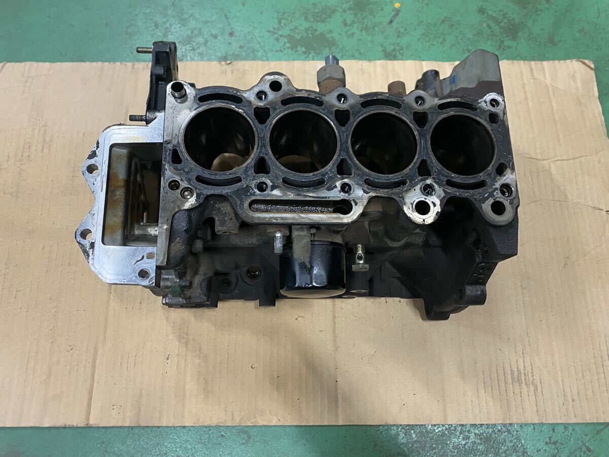 良品 コペン L880K JB-DET (ターボ) 4気筒 純正 エンジン シリンダー ブロック / 87664km オプティ ストーリア ムーブ マックス 