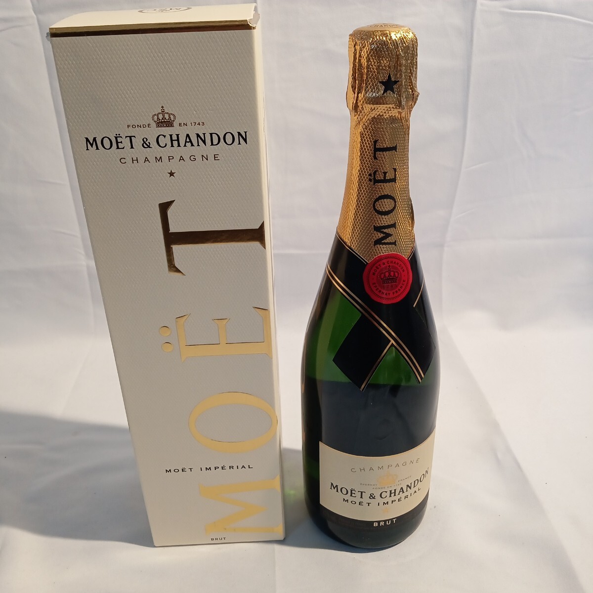 0001(DA031718)未開栓 MOET CHANDON CHAMPAGNE モエ シャンドン シャンパン モエヘネシー 果実酒