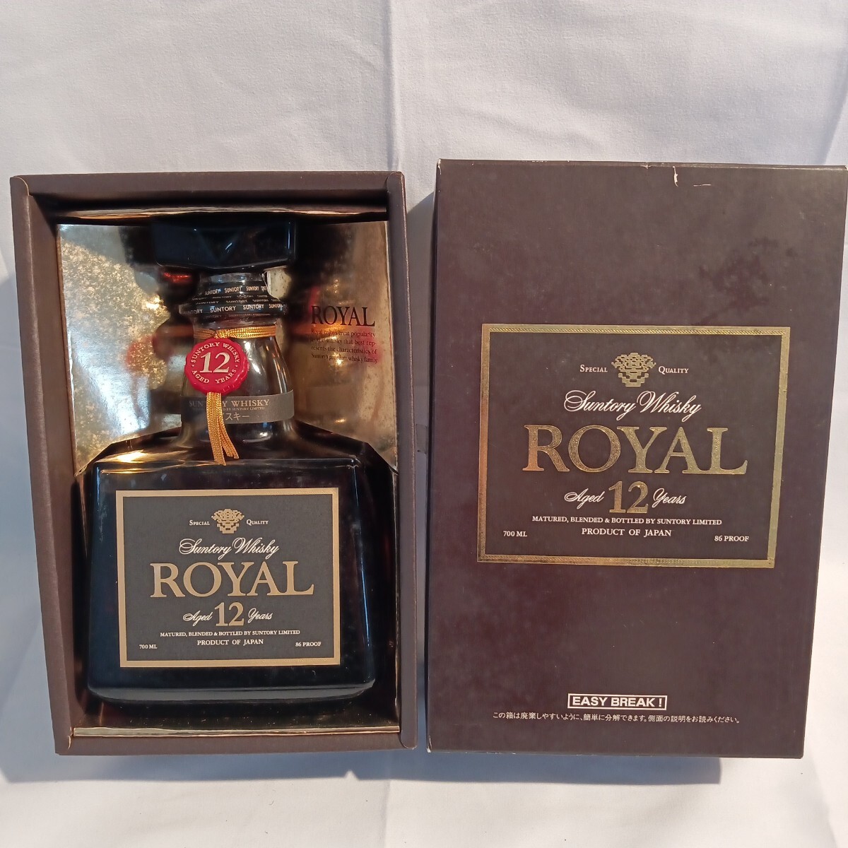 0053(DA031750)未開栓 700ml 43% SUNTORY ROYAL 12年 サントリー ローヤル ウイスキー