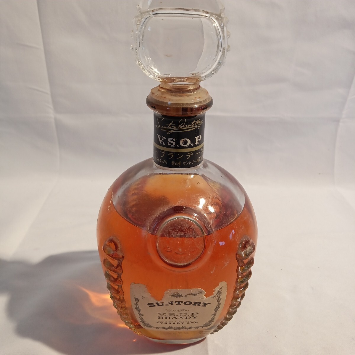 005(DS031815)未開栓 720ml 43% SUNTORY サントリー ブランデー VSOP 古酒